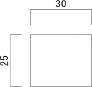 格子タイプの断面図